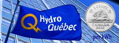 Quebec power is costing us just 5 cents per kWh