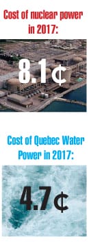 Why does the Chamber of Commerce favour high-priced power?