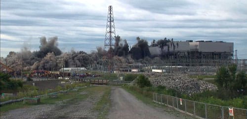 Nanticoke demolished