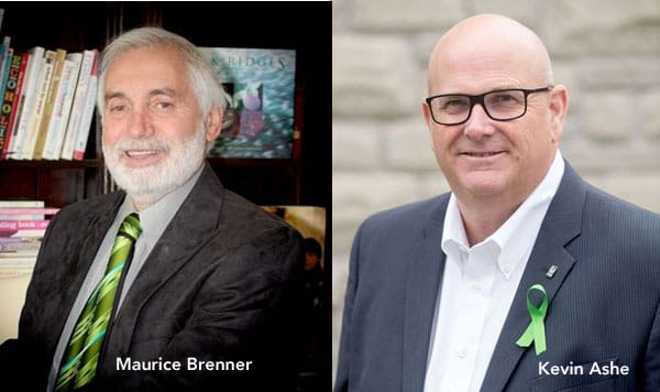 Maurice Brenner and Kevin Ashe